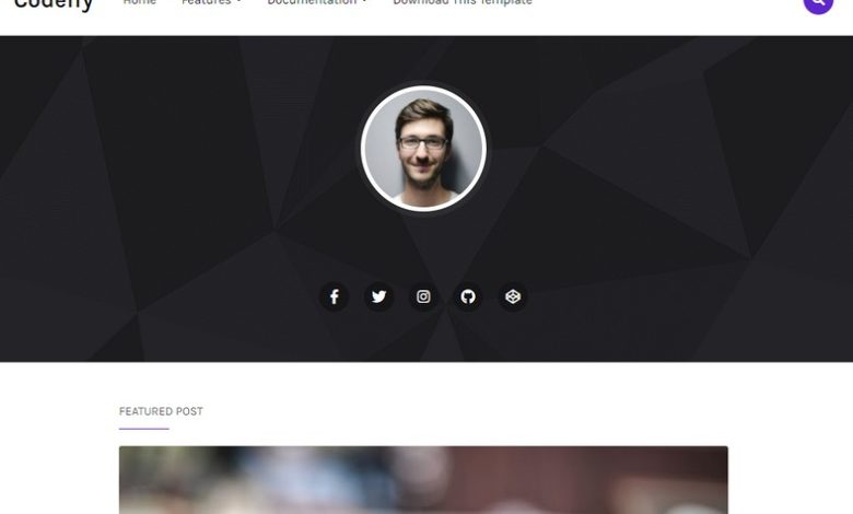 Codeify Blogger Template