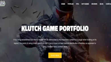 Klutch-Blogger-Template