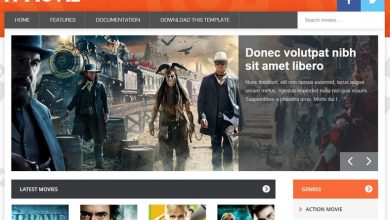 S Movie Blogger Template