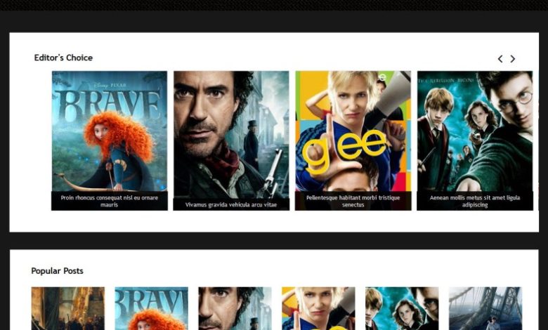 Moviez Blogger Template: The Ultimate Theme for Movie and Video Blogs